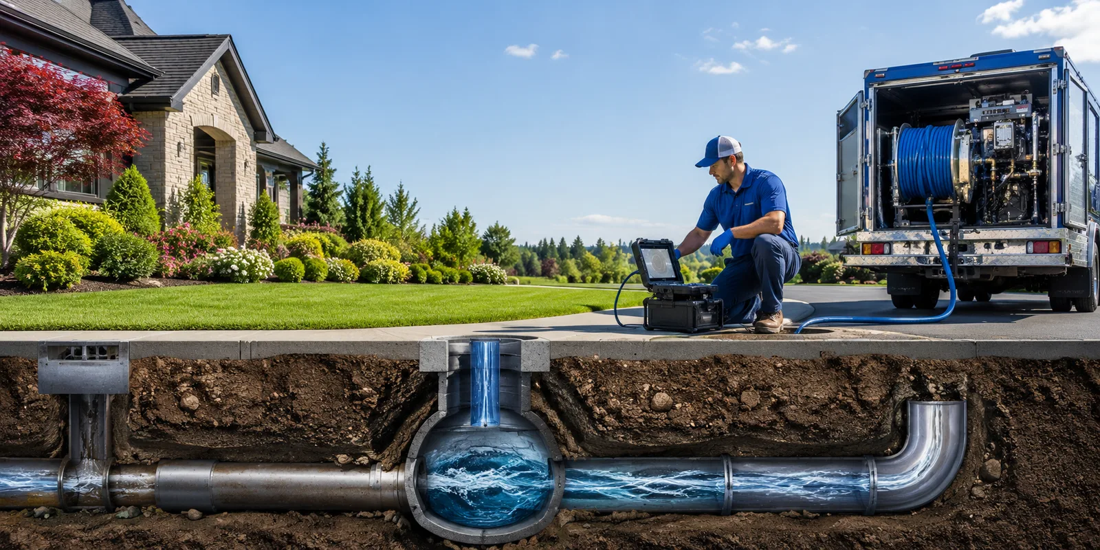 Drainage restoration information for Blackey, KY